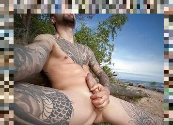 Naked on the beach????
