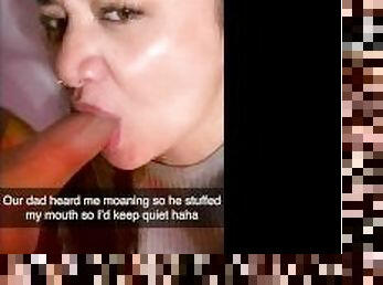 Cheating Girlfriend Fucks Her Real Stepbrother on SnapChat