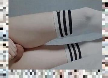 asiático, meia-calça, anal, adolescente, brinquedo, gay, japonesa, punheta, pés, meias