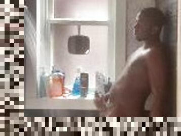 Black man jacking off in shower motivation