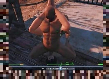 MILF explores enemy fortress: Fallout 4 Raider Pet Sex Mods Animated Sex Outdoor Reality Blowjob