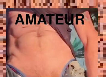 poilue, masturbation, en-plein-air, pisser, amateur, hardcore, gay, branlette, solo, musclé