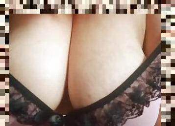 gros-nichons, énorme, amateur, milf, maman, belle-femme-ronde, lingerie, naturel, seins, hongrois