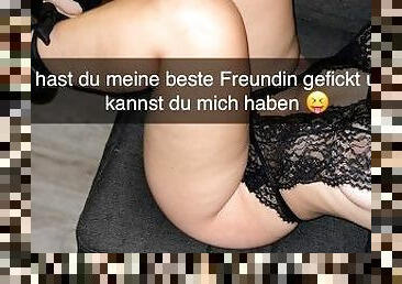 18 Jahre alte Freundin betrügt mit Ihrem besten Freund auf Snapchat Cuckold