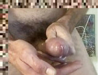 masturbation, amateur, ejaculation-sur-le-corps, gay, branlette, ejaculation, solo, musclé, bite