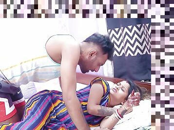 Cute Step-sister And Desi Luanda Hardcore Sex On Bed Full Movie ( Hindi Audio )