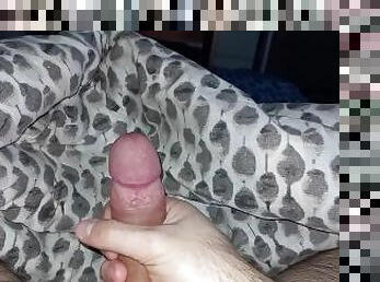 My cock's head throbs when I'm horny and ready