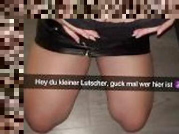 Teen betrügt Ihren Freund mit einem Mitschüler nach der Schule auf Snapchat Sexting Cuckold