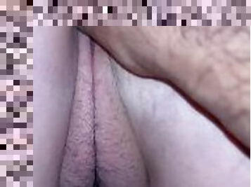 Pussy and anal fingering