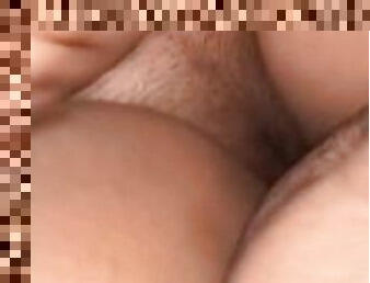 rumpe, pappa, offentlig, amatør, eldre, latina, creampie, pov, far, røff