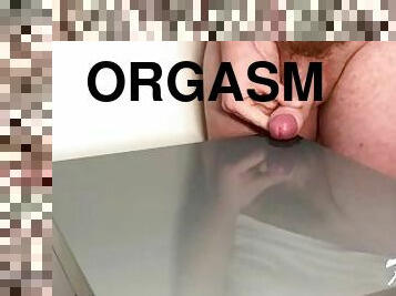 gigantisk, masturbation, orgasm, cumshot, gigantisk-kuk, avrunkning, samling, sprut, bukkake, close-up