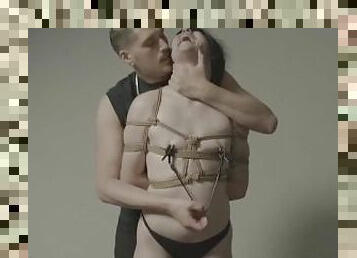 Trans Leo Lovely Shibari Bondaged And Dominated In BDSM