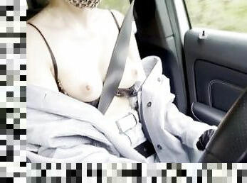 The pleasure of driving naked.