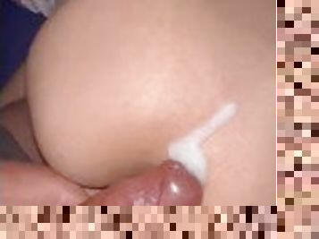 cul, amateur, ejaculation-sur-le-corps, ébène, énorme-bite, ados, maison, latina, ejaculation-interne, petite-amie