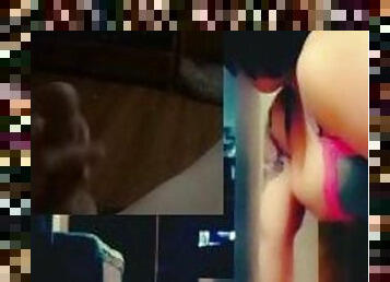 enganar, masturbação, swingers, esposa, câmara, vigia, gozando, marido, apanahado, buraco-velho