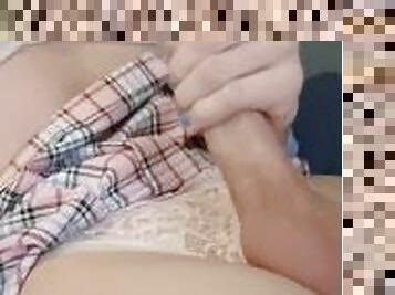 masturbação, aluna, transsexual, amador, tiro-ao-alvo, adolescente, punheta, ejaculação, sozinho, tetas-pequenas