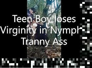 Anouk - Teen Boy loses Virginity in Nympho Tranny Ass - Full Movie