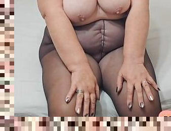 payudara-besar, gemuk-fat, nenek, tua, stocking, vagina-pussy, isteri, amatir, dewasa, perempuan-tua