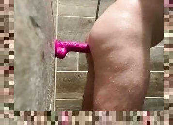 Balls deep in the shower