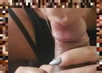 pussy, blowjob, stor-pikk, creampie, cum, blond, stram, riding, pikk