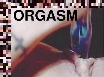 orgasm, fitta-pussy, amatör, leksak, samling, sprut, knullande, piercad, söt, dildo