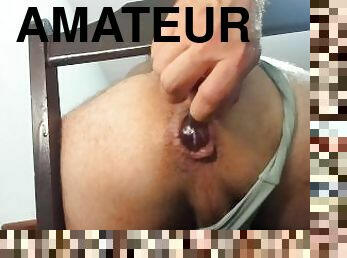 extrem, amatör, anal, tonåring, leksak, gay, latinska, dildo, rumpa-butt, ensam