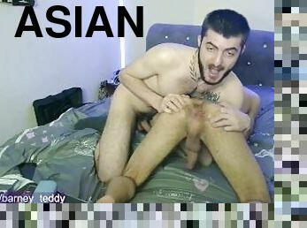 asiatique, poilue, amateur, fellation, ejaculation-sur-le-corps, gay, ejaculation-interne, webcam, musclé, réalité