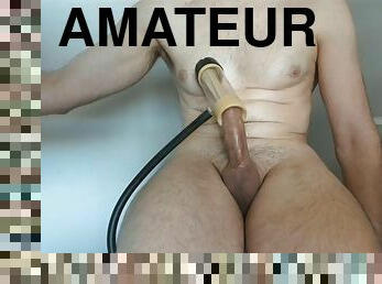 poilue, masturbation, amateur, jouet, hardcore, gay, webcam, solo, lait