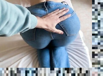 Perempuan murah (Slut), Mesin, Sempurna, Jeans, Berair